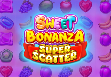Слот Sweet Bonanza Super Scatter в Crystal казино